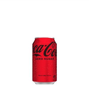 Coke Coca Cola No Sugar Can 375mL