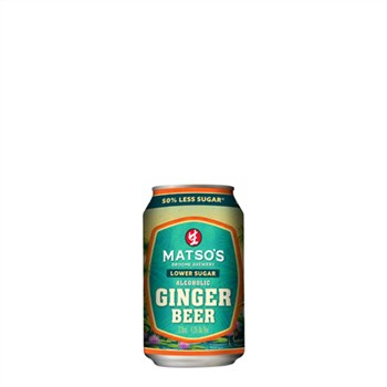 Matso's Low Sugar Ginger Beer 330ml